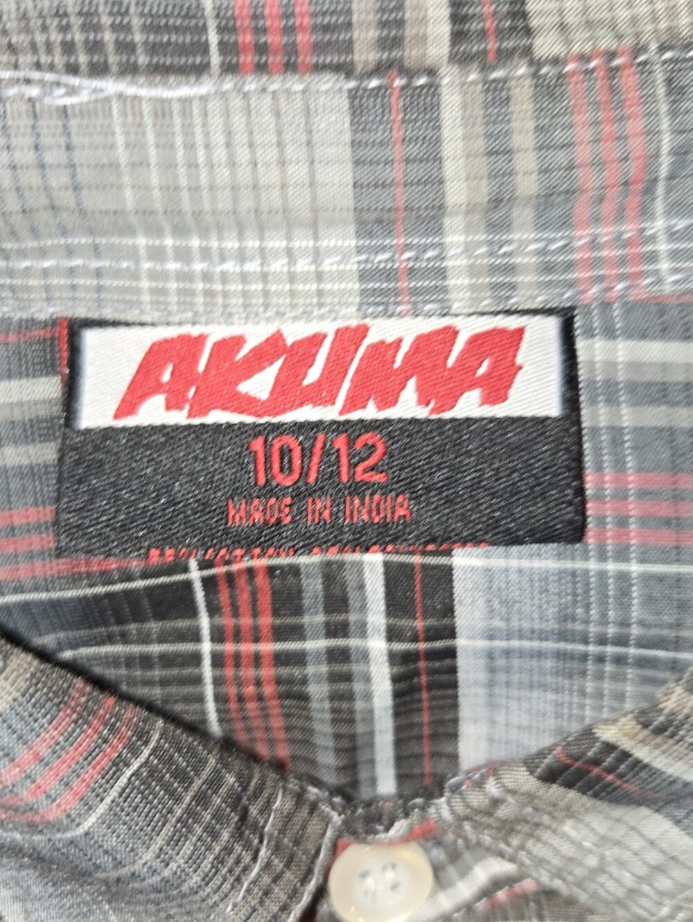 Plaid Button-Up - Picture 6 of 6